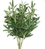 Yapay Zeytin Dalı 4 Adet Uzun Dallı 90cm 6 Meyveli