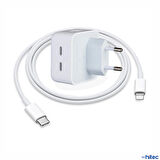 Global 35W Yeni Nesil Apple Uyumlu Çift Type-C Port Compact Çıkışlı Ev tipi Şarj Aleti Kablolu