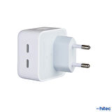 Global 35W Yeni Nesil Apple Uyumlu Çift Type-C Port Compact Çıkışlı Ev tipi Şarj Aleti Kablolu