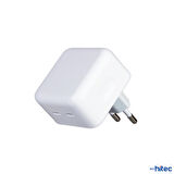 Global 35W Yeni Nesil Apple Uyumlu Çift Type-C Port Compact Çıkışlı Ev tipi Şarj Aleti Kablolu