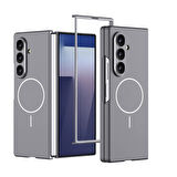 Galaxy Z Fold 7 Kılıf Wireless Şarj Özellikli Kıpta M-safe Ultra İnce Kapak