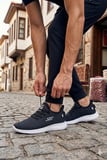 Fort 0085 Pasomia Rahat Hafif Anatomik Triko Bağcıksız Sneaker Spor Ayakkabı