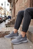 Fort 0085 Pasomia Rahat Hafif Anatomik Triko Bağcıksız Sneaker Spor Ayakkabı