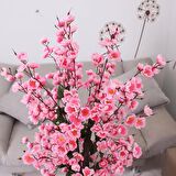 Yapay Ağaç Pembe Japon Kiraz Çiçeği Bahardalı Ağacı Sakura Çiçeği Çalılı 150cm