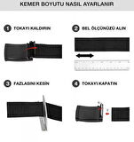 Siyah Metal Tokalı Kadın Erkek Bay Bayan Unisex Dokuma Taktik Kanvas Spor Kot Bez Kemer