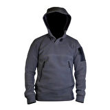 Outdoor Polar Erkek Kadın Unisex Kapşonlu Kombat Tactical Cepli Polar