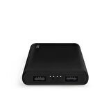 Global 2024 Ultra PowerSlim S 10000mAH Powerbank Led Göstergeli Siyah WNE1136