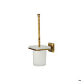 Banyo Aksesuarları Aqua Tuvalet Fırçalık Bronz