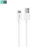 Global L34 6A 120W Fast Charging UsbA to Type-C Data ve Hızlı Şarj Kablosu 1M Beyaz