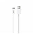 Global L34 6A 120W Fast Charging UsbA to Type-C Data ve Hızlı Şarj Kablosu 1M Beyaz