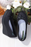 Fort King Annabel Rahat Hafif Anatomic Insole Taban Dolgu Topuk Kadın Ayakkabı