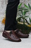 Mehmet Mete 2115 Taba Alme Comfort İç Ve Dış Hakiki Deri Erkek Ayakkabı