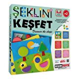 Redka KumToys Şeklini Keşfet Eğitici Akıl ve Zeka Oyunu