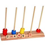 Redka İşlem Matematik Oyunu Redka Matematik İşlem Abaküs ve İşlem Seti
