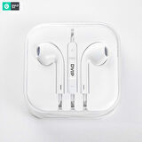 Global S5 Hifi İphone Lightning Kablolu Mikrofonlu Kulaklık Beyaz