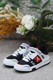 Fort Cool King Kısa Siyah Kırmızı Rahat Sneaker Çocuk Ayakkabı