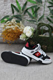 Fort Cool King Kısa Siyah Kırmızı Rahat Sneaker Çocuk Ayakkabı