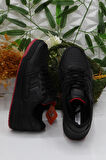Kinetix Wılmo Pu Siyah Kırmızı Orijinal Ürün Sneaker Erkek Spor Ayakkabı