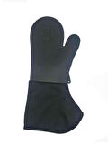 Omnisoft Siyah Silikon Yanmaz Fırın Eldiveni Büyük Boy 40 Cm