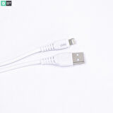 Global S01A 6A 67W Fast Charging UsbA to Lightning Data ve Hızlı Şarj Kablosu 1M Beyaz