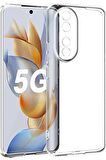 Honor 90 Kılıf İnce ve Esnek Şeffaf Süper Silikon