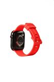 Apple Watch Ultra 49mm Renkli ​​​​KRD-23 Silikon Kordon