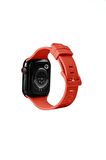 Apple Watch Ultra 49mm Renkli ​​​​KRD-23 Silikon Kordon