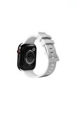 Apple Watch Uyumlu Ultra 49mm Renkli ​​​​KRD-23 Silikon Kordon 
