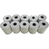 100 Adet - 10 Paket 56 mm x 12 mt Yazar Kasa ve Pos Makinesi Termal Kağıt Rulosu