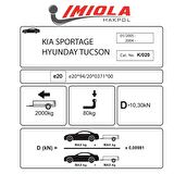Hakpol - Kia Sportage 2005-2010 Çeki Demiri