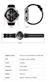 Kalobee Sk43 Akıllı saat Ultra kaliteli 3 kordonlu Amoled Ekran/Sesli görüşme/48mm Kasa/750mAh Pil