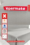 XPERMATE Evcil Hayvan Merdiveni - Kedi Merdiveni - Köpek Merdiveni , 4 Basamaklı, Fermuarlı Antrasit