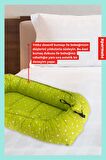 XPERMATE Babynest, Yenidoğan Bebek Yuvası, Anne Baba Yanı Yatağı - Taşınabilir Bebek Yatağı Yeşil