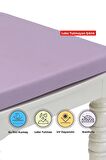 Xpermate Fermuarlı 6'lı Sandalye Minderi Su İtici Kumaş 40x40 Cm Lila