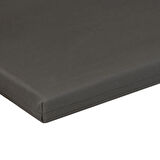 Xpermate Arkalıklı Sandalye Minderi Fermuarlı 40X40 Sırtlıklı Sandalye Minderi Antrasit