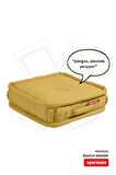 XPERMATE Bisküvi Minder Petek Önü Palet Üstü Minderi Fransız Minder Bank ve Bahçe Minderi 45x45x14 cm Hardal