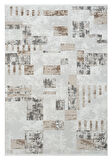 Seyran Mısra Koleksiyonu Modern Desenli Halı 5001 Kahve