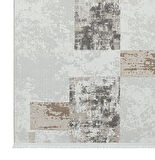 Seyran Mısra Koleksiyonu Modern Desenli Halı 5001 Kahve