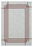 Seyran Mısra Koleksiyonu Modern Desenli Halı 5003 Terra