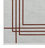 Seyran Mısra Koleksiyonu Modern Desenli Halı 5003 Terra