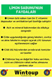 Özel Üretim %100 Doğal Ciltte Derinlemesine Temizlik Yüz Cilt Saç Vücut Bitkisel Limon Sabunu 3 Adet