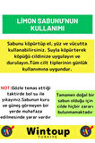 Özel Üretim %100 Doğal Ciltte Derinlemesine Temizlik Yüz Cilt Saç Vücut Bitkisel Limon Sabunu 3 Adet