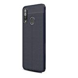 Gpack Samsung Galaxy A20s Kılıf Niss Silikon Deri Görünümlü