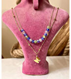 Ferrucci Çelik Kasa Kordon-Kadın Kol Saati+%100 Çelik Kolye Hediye