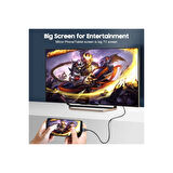 PMR 3 in 1 Phone to HDMI Kablo – 2K 60Hz, 200CM, Type-C, Lightning, Micro USB