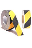 50 Mm * 15 M Kaydırmaz Bant Starline Sarı-Siyah X 5 Adet