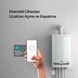 Ttec Akım Korumalı Uygulamalı 16A Wi-Fi Akıllı Priz Akıllı Tasarruf Prizi Çocuk Kilidi Tüketim Takipli