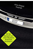 Alfa Romeo 159 Çizilmeye Dayanıklı Karbon Kapı Bagaj Eşik Koruma Seti Folyo Sticker 159 Yazılı