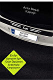 Seat Exeo Karbon Kapı Eşiği ve Bagaj Koruyucu Set Çizilmeye Dayanıklı Sticker Folyo Exeo Yazılı