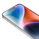 Coofbe 9D HD Full Screen Parmak İzi Bırakmaz Tempered İphone 15 Ekran Koruyucu Full Kaplama Darbe Emici 